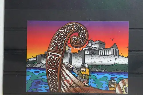 Großbritannien Isle of Man Block 32 mit 757 postfrisch #TG687