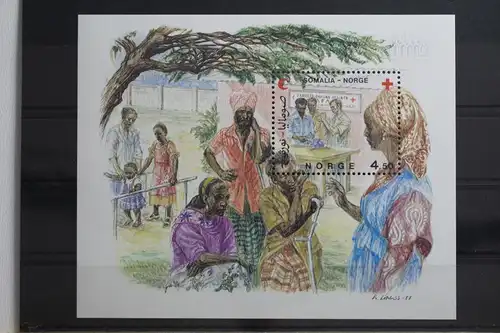 Norwegen Block 7 mit 968 postfrisch #TJ535