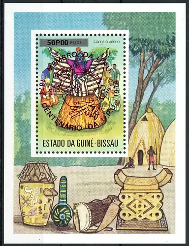 Guinea Bissau Block11bA postfrisch UPU #HE241