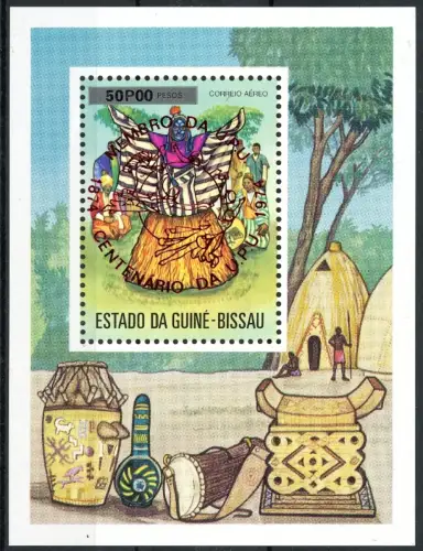 Guinea Bissau Block11bA postfrisch UPU #HE241
