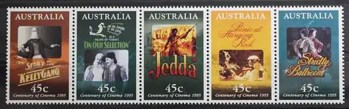 Australien 1478-1482 postfrisch als Fünferstreifen #TI089