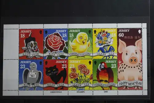 GB Jersey H-Blatt 14 postfrisch #TI032