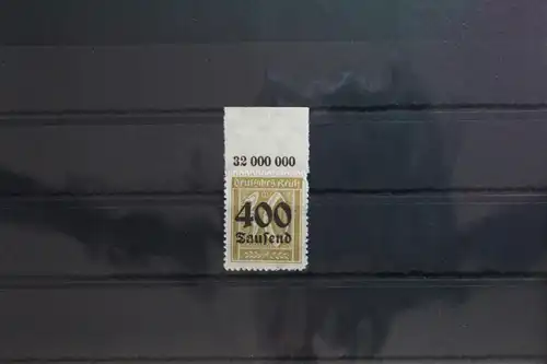 Deutsches Reich 299 P OR postfrisch Oberrand #TH231