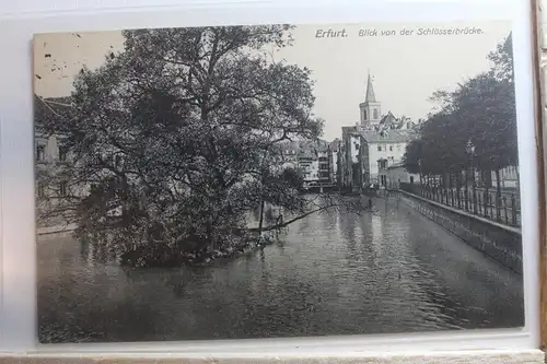 AK Erfurt Blick von der Schlösserbrücke 1914 #PG308