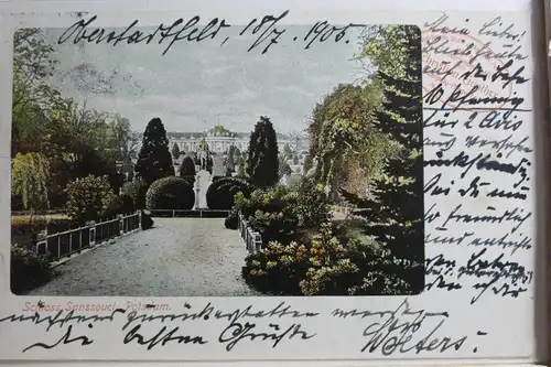 AK Potsdam Schloss Sanssouci 1906 #PG377