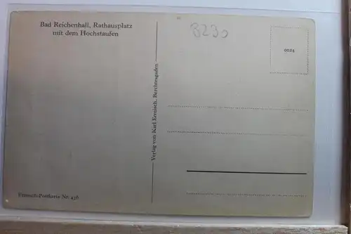 AK Bad Reichenhall Rathausplatz mit dem Hochstufen #PG251