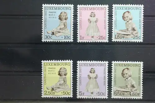 Luxemburg 631-636 postfrisch #TH409