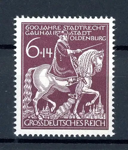 Deutsches Reich Abart 907 I postfrisch #HD386