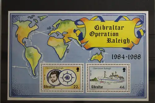 Gibraltar Block 11 mit 559 postfrisch #TJ576