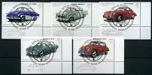 Bund 2362-2366 Eckrand ur Berlin Ersttagssonderstempel #HB063