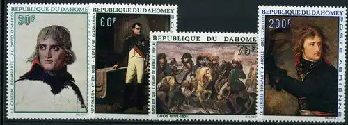 Dahomey 379-382 postfrisch Napoleon #HE227