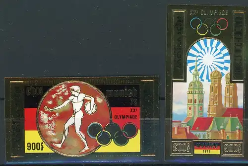 Khmere 351-352 B postfrisch Olympiade #ID097