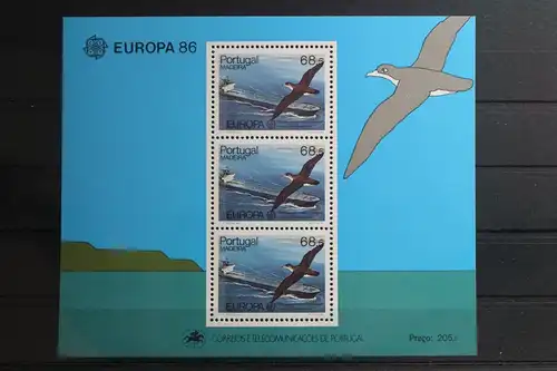 Portugal Madeira Block 7 mit 106 postfrisch #TJ663