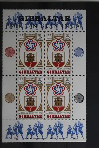 Gibraltar Block 2 mit 337 postfrisch #TJ569