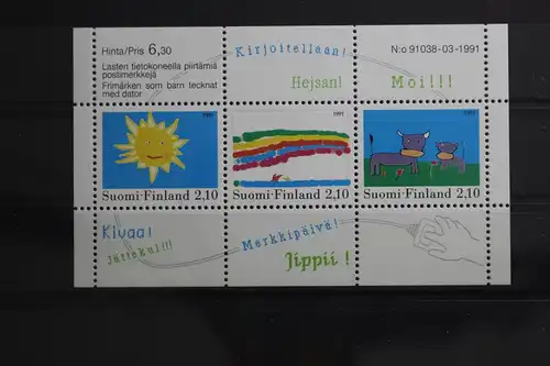 Finnland Block 7 mit 1149-1151 postfrisch #TJ558