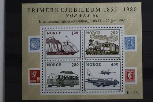 Norwegen Block 3 mit 817-820 postfrisch #TJ531