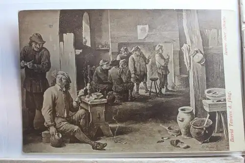 AK Deutschland David Teniers d. Jüng. - Inneres einer Schenke #PG284