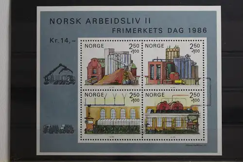 Norwegen Block 6 mit 950-953 postfrisch #TJ534