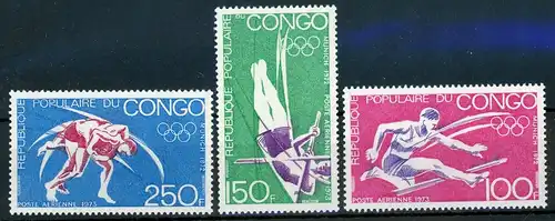 Kongo 357-359 postfrisch Olympiade #ID102