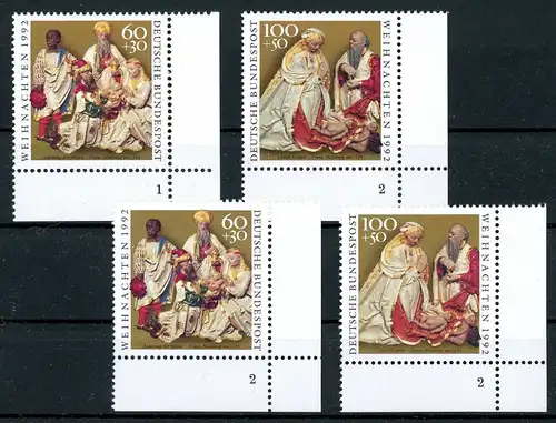 Bund 1639-1640 postfrisch Formnummer 1-2 #HE411