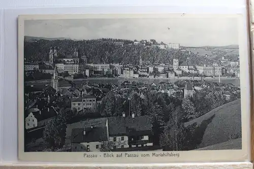 AK Passau Blick auf Passau vom Mariahilfsberg Feldpost 1914 #PG324