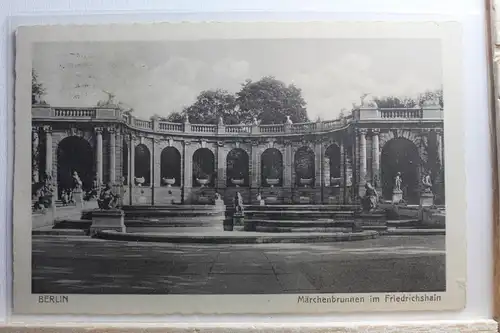 AK Berlin Märchenbrunnen im Friedrichshain 1928 #PG318