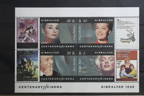 Gibraltar Block 24 mit 741-744 postfrisch #TJ599