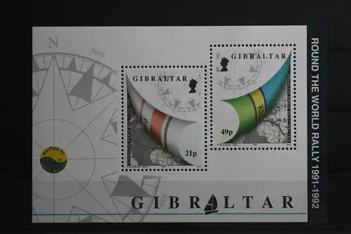 Gibraltar Block 17 mit 645 postfrisch #TJ956