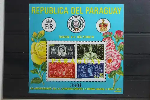 Paraguay Block 325 mit 3090 postfrisch #TJ972