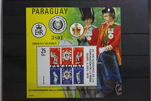 Paraguay Block 326 mit 3091 postfrisch #TJ973