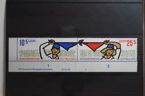 DDR W Zd 233 postfrisch Zusammendruck #TJ895