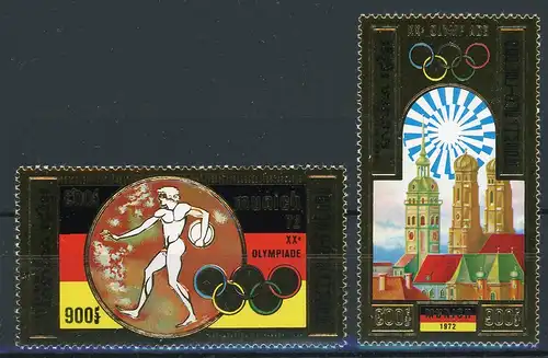 Khmere 351-352 A postfrisch Olympiade #ID096