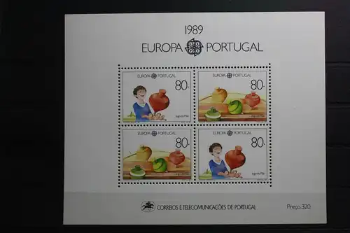 Portugal Block 64 mit 1785-1786 postfrisch #TJ733