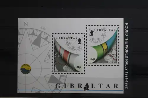 Gibraltar Block 17 mit 645 postfrisch #TJ581