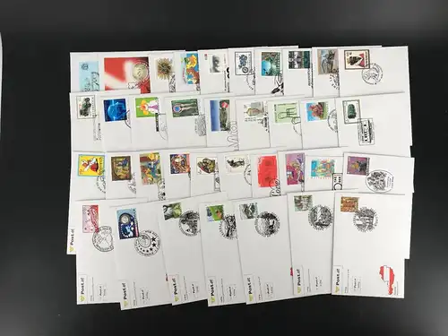 Österreich FDC Jahrgang 2002 komplett Ersttagesbrief/FDC #LO388