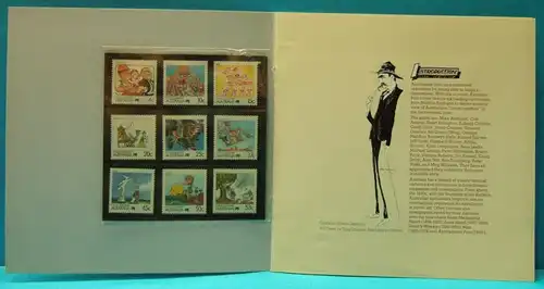 Australien 1080-1105 postfrisch im Folder #HK238