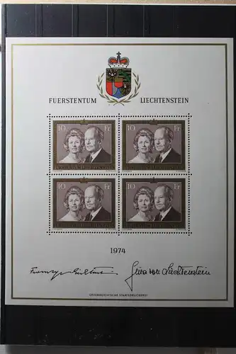 Liechtenstein 614 postfrisch als Kleinbogen #TK806