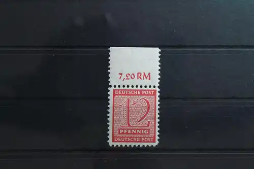 SBZ 123X postfrisch mit Oberrand #TK828