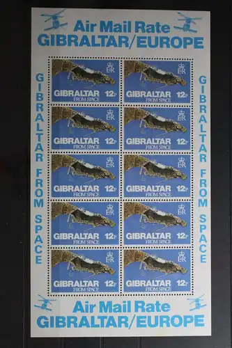 Gibraltar 371 postfrisch als Kleinbogen #TJ612