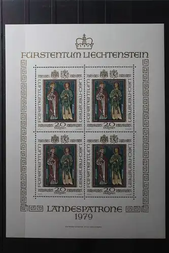 Liechtenstein 734 postfrisch als Kleinbogen #TK805