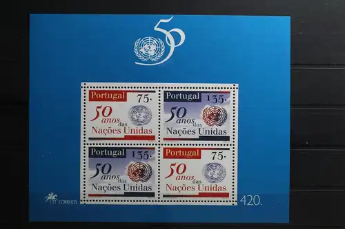 Portugal Block 107 mit 2076-2077 postfrisch #TJ745