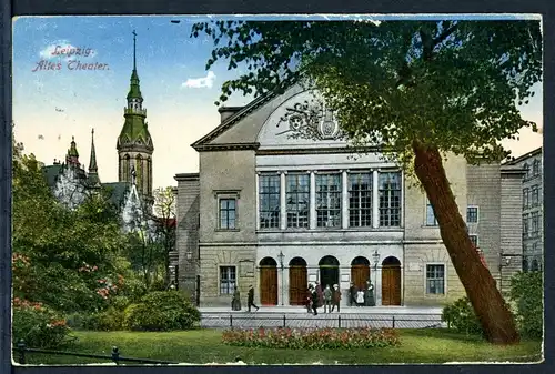 AK Leipzig Altes Theater um 1922 #HK024