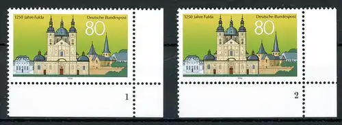 Bund 1722 postfrisch Formnummer 1-2 #HE370