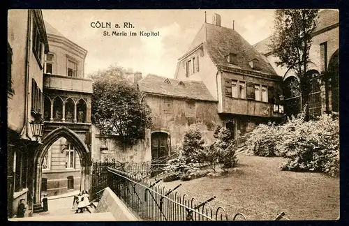 AK Köln St. Maria im Kapitol 1918 #HK054