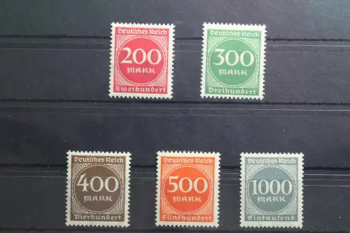 Deutsches Reich 268-273 postfrisch #TL343