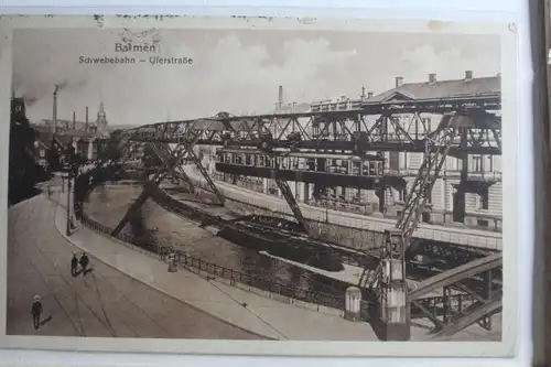 AK Barmen Schwebebahn -Uferstraße 1920 #PG529