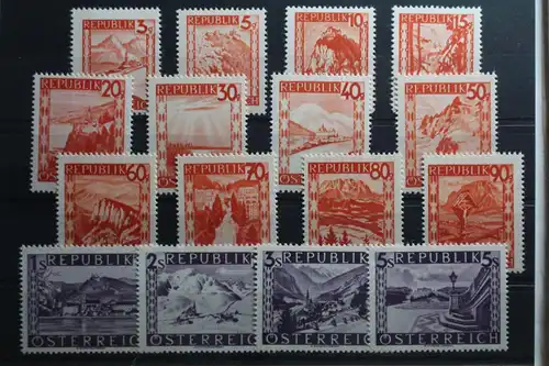 Österreich 838-853 postfrisch #TI771