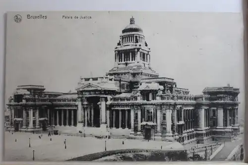 AK Brüssel Palais de Justice Feldpost 1915 #PG592