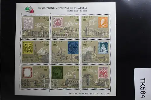 Italien 1945-1953 postfrisch als Kleinbogen #TK584