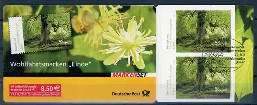 Bund Markenheftchen 93 Bonn Ersttagssonderstempel #HO193